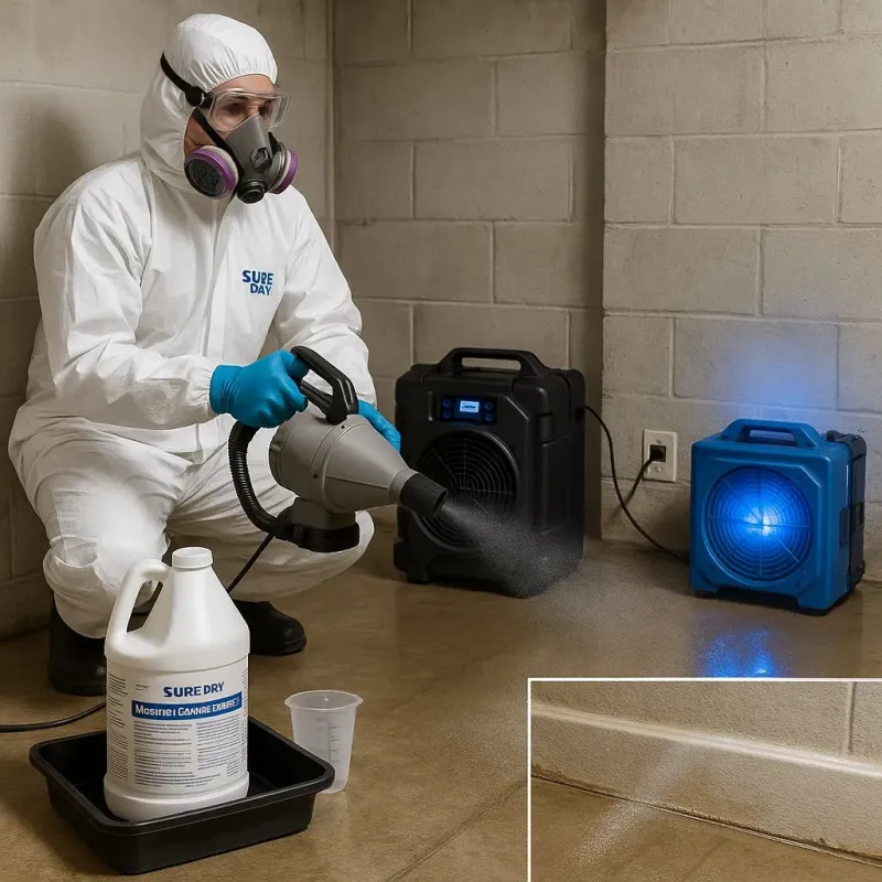 Sanitization and Odor Removal process in Pasadena, MD