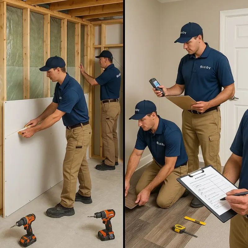 Repairs and Reconstruction process in Pasadena, MD